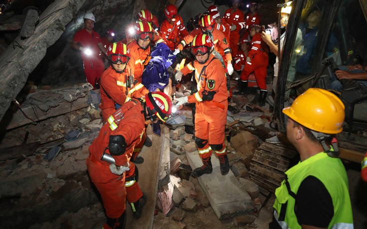 Κίνα:12 νεκροί και 134 τραυματίες από τον ισχυρό σεισμό