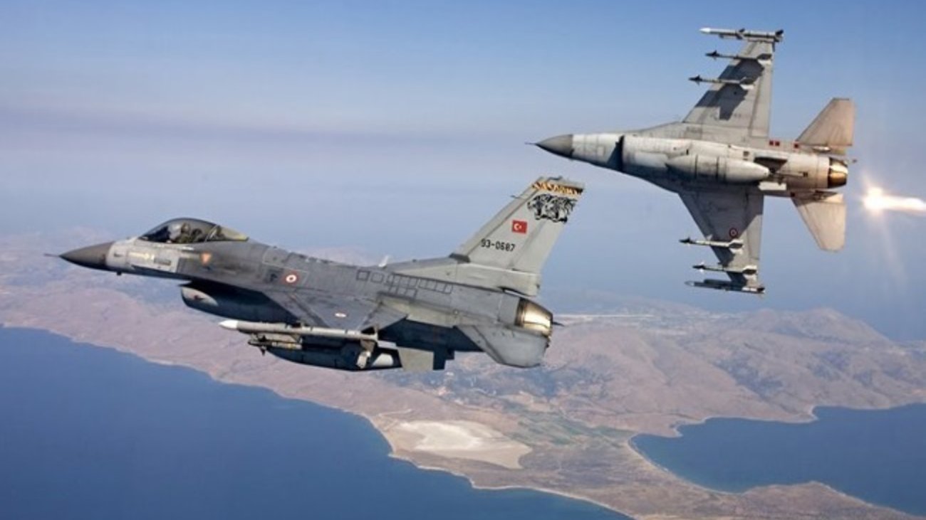 Υπερπτήση δύο τουρκικών μαχητικών πάνω από την Κίναρο