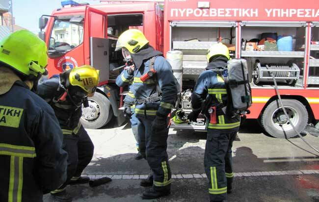 Φωτιά στο Καλαμίτσι Χαλκιδικής - Επί τόπου οχήματα της πυροσβεστικής