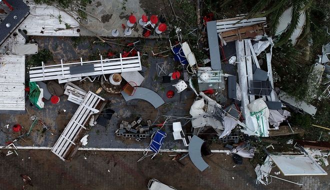 Αεροφωτογραφίες που ’’δείχνουν’’ το μέγεθος της καταστροφής στη Χαλκιδική