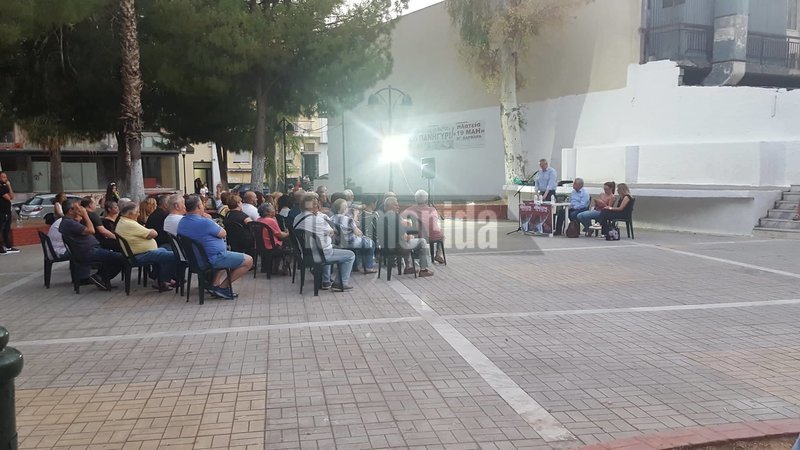 Ανοιχτή εκδήλωση με 30 άτομα για το ΣΥΡΙΖΑ στην Αγία Βαρβάρα...
