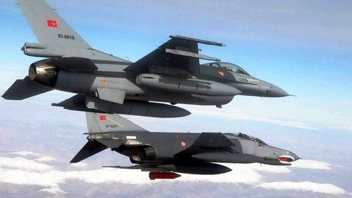 Νέες παραβιάσεις του εθνικού εναερίου χώρου από τουρκικά F-16