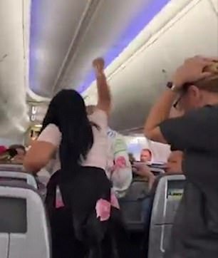 Καβγάς σε αεροπλάνο με ...άσχημες συνέπειες (video)