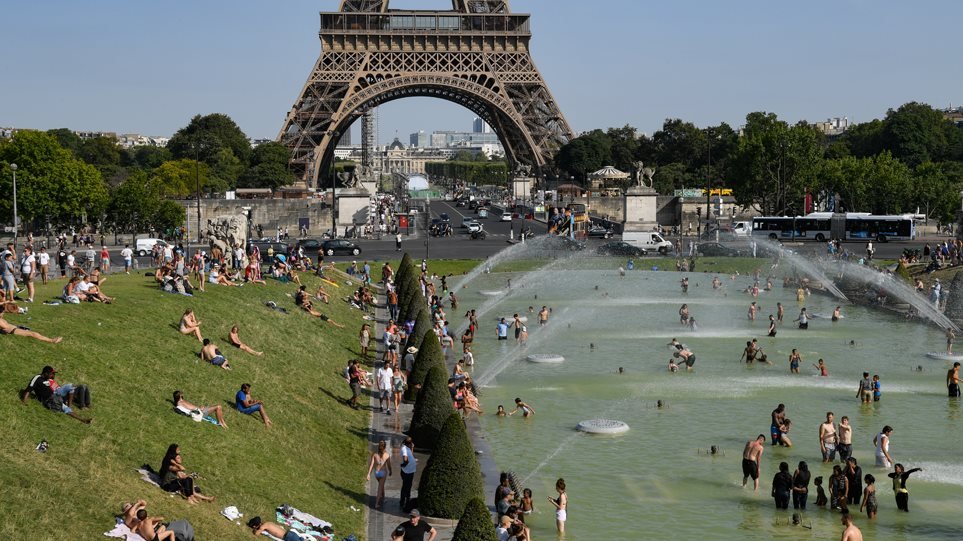 Καύσωνας στην Ευρώπη: Το Παρίσι έγινε Βαγδάτη με 42,6 θερμοκρασία