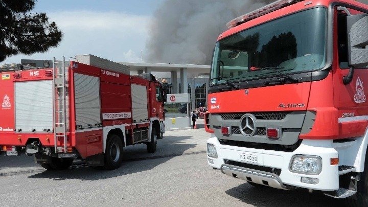 Φωτιά κοντά σε εγκατάσταση ζωικού κεφαλαίου στη Θεσσαλονίκη