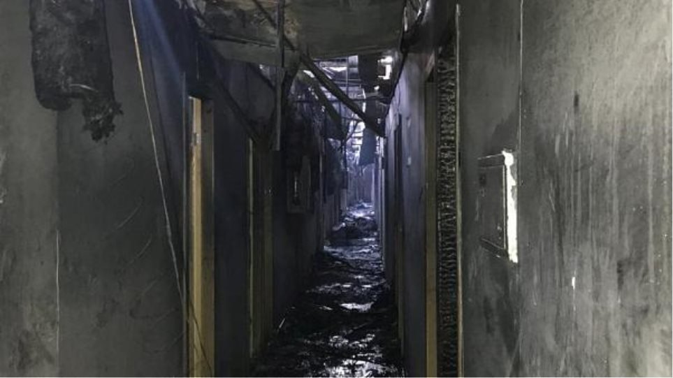 Οκτώ νεκροί στην Οδησσό από πυρκαγιά σε ξενοδοχείο
