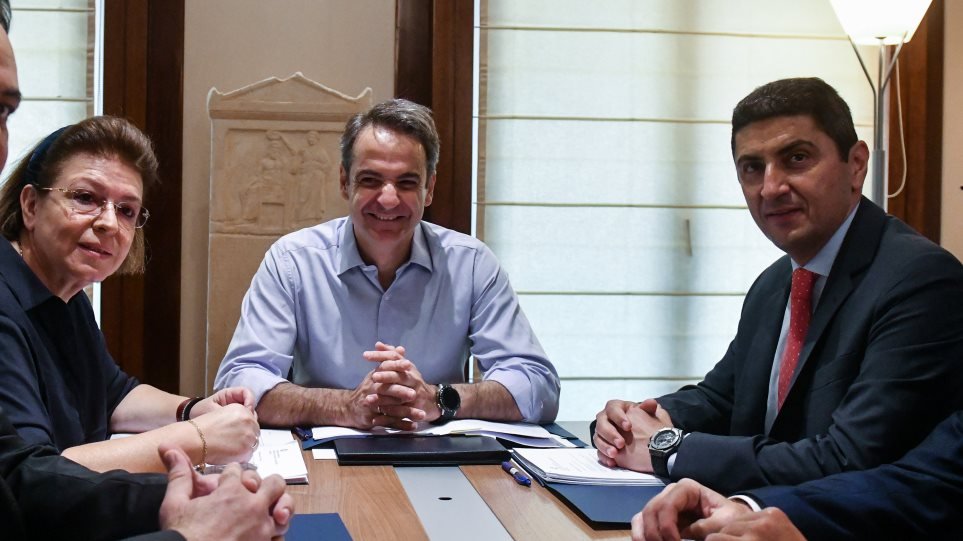 Στο υπουργείο Πολιτισμού ο Μητσοτάκης: Σε εξέλιξη σύσκεψη για τις προτεραιότητες του υπουργείου