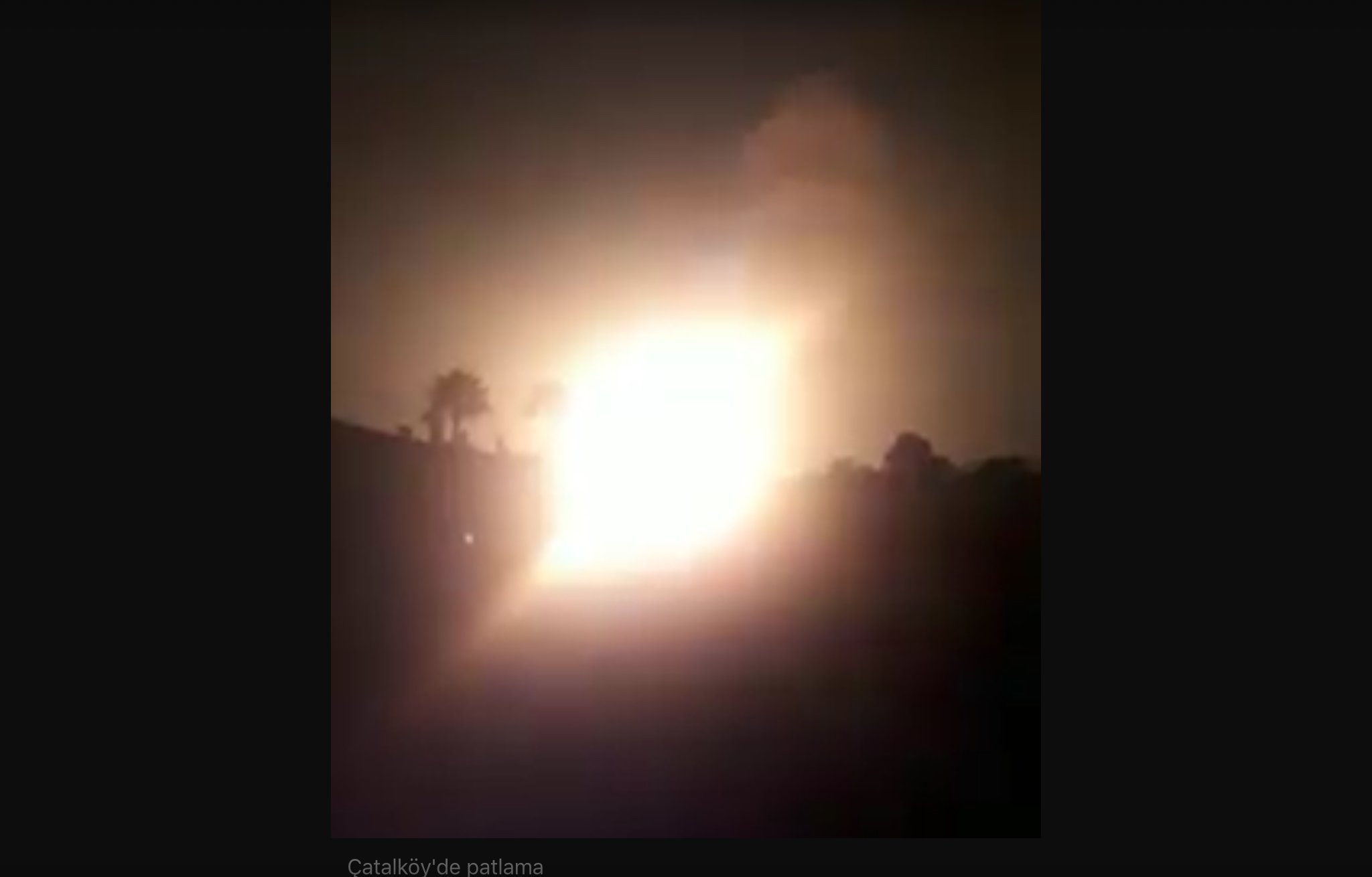 Εκρήξεις στα κατεχόμενα κοντά σε “στρατιωτικές εγκαταστάσεις”