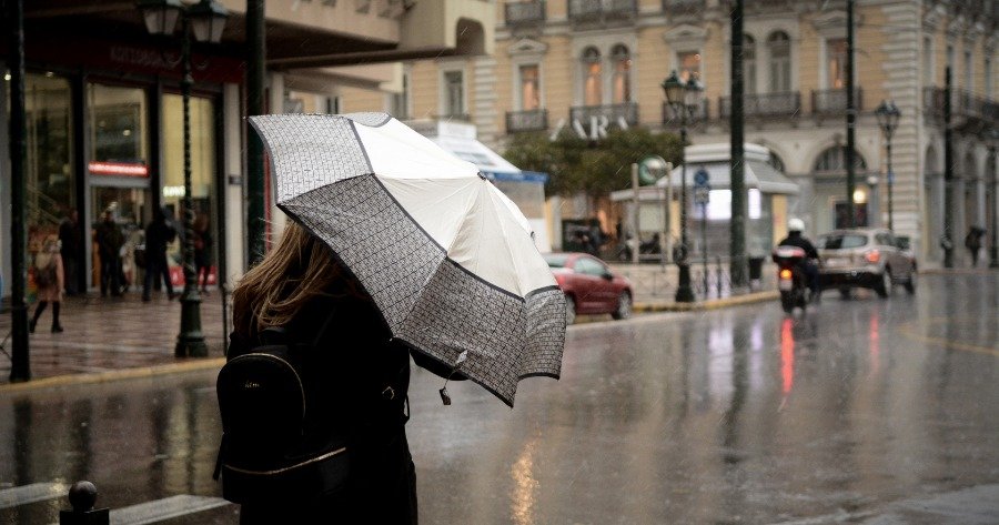 ΕΜΥ: Έκτακτο δελτίο επιδείνωσης καιρού με βροχές, καταιγίδες και χαλάζι