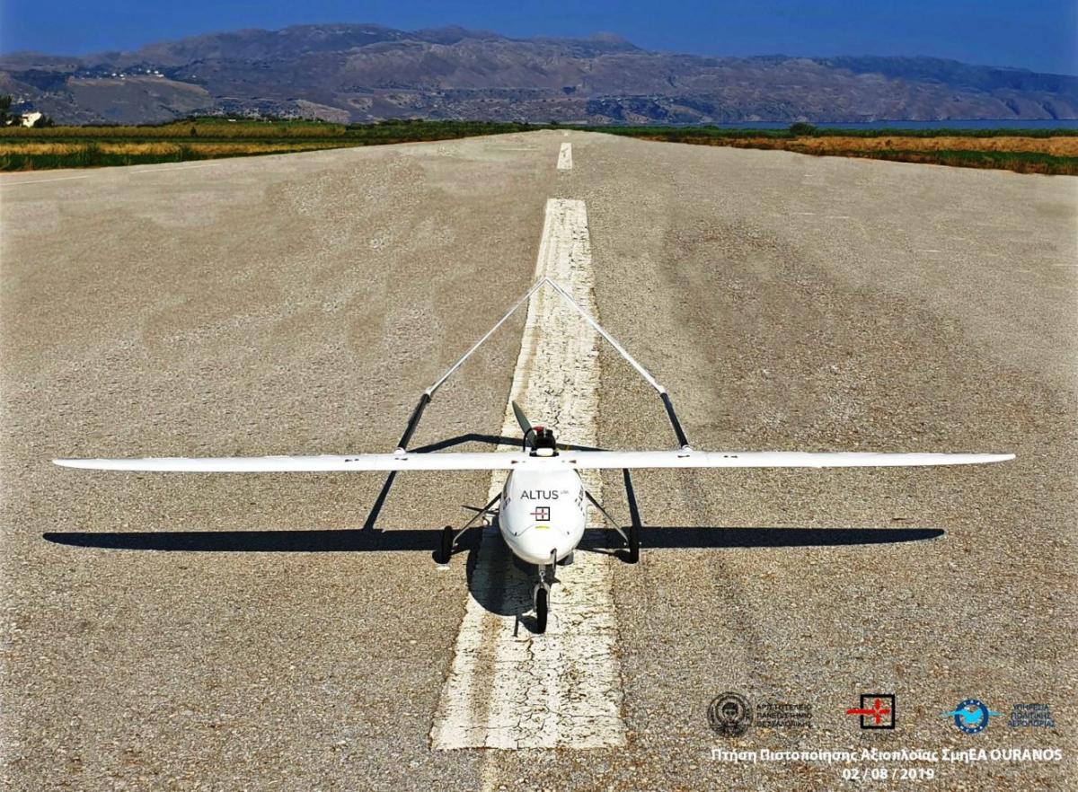 «Ouranos»: Πιστοποιήθηκε το πρώτο ελληνικής κατασκευής drone