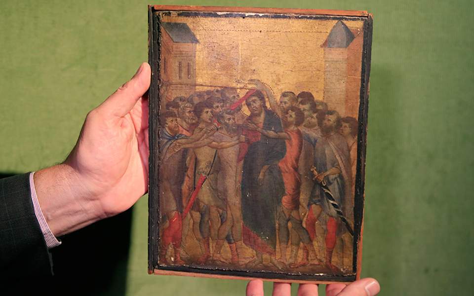 Σπάνιος πίνακας του Ιταλού Τσιμαμπούε ξεπέρασε τα 24 εκατ. ευρώ σε δημοπρασία