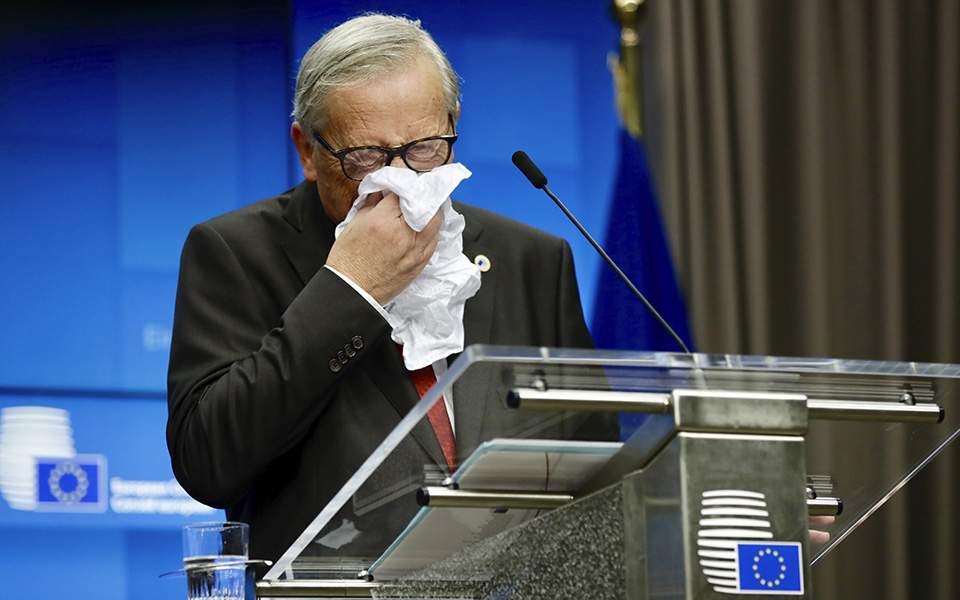 Συγκινημένος ο Γιούνκερ στην τελευταία του δήλωση ως πρόεδρος της Ευρωπαϊκής Επιτροπής (Video)