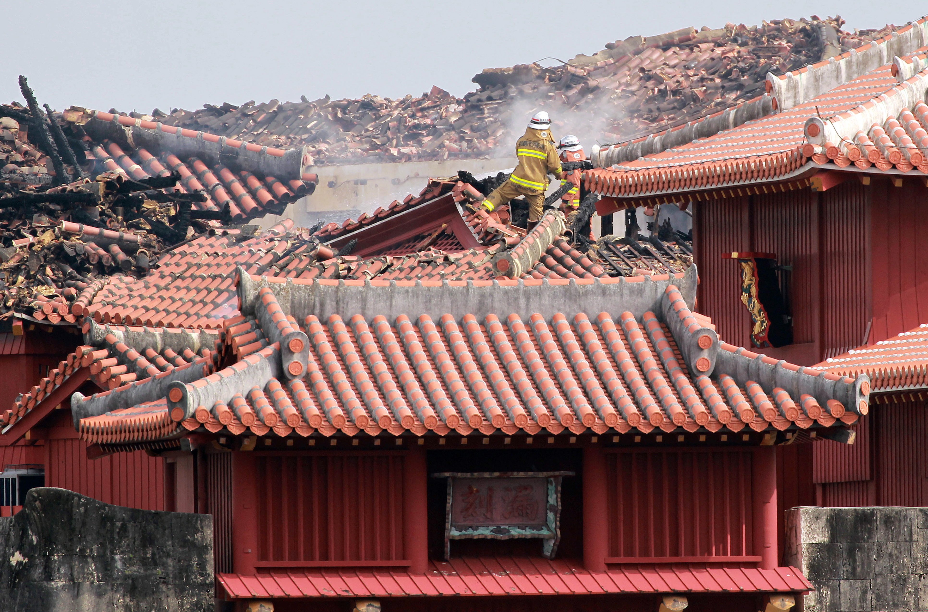 Ιαπωνία: Kαταστράφηκε από πυρκαγιά το κάστρο του Σούρι, μνημείο της Unesco