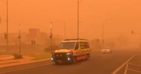 Αυστραλία: Πόλη πνίγεται στην σκόνη ενώ το θερμόμετρο δείχνει 40 βαθμούς