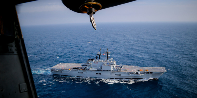Μεγάλη ναυτική άσκηση με Γαλλία και Ιταλία στην κυπριακή ΑΟΖ