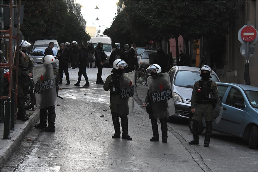 Εκκενώθηκαν τρεις καταλήψεις στην Αθήνα-Xημικά, συλλήψεις