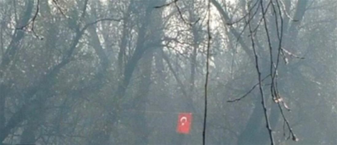 Ύψωσαν τουρκική σημαία σε νησίδα στο Διδυμότειχο