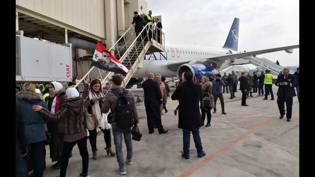 Χαλέπι -Συρία: Επαναλειτουργεί μετά από οκτώ χρόνια το αεροδρόμιο