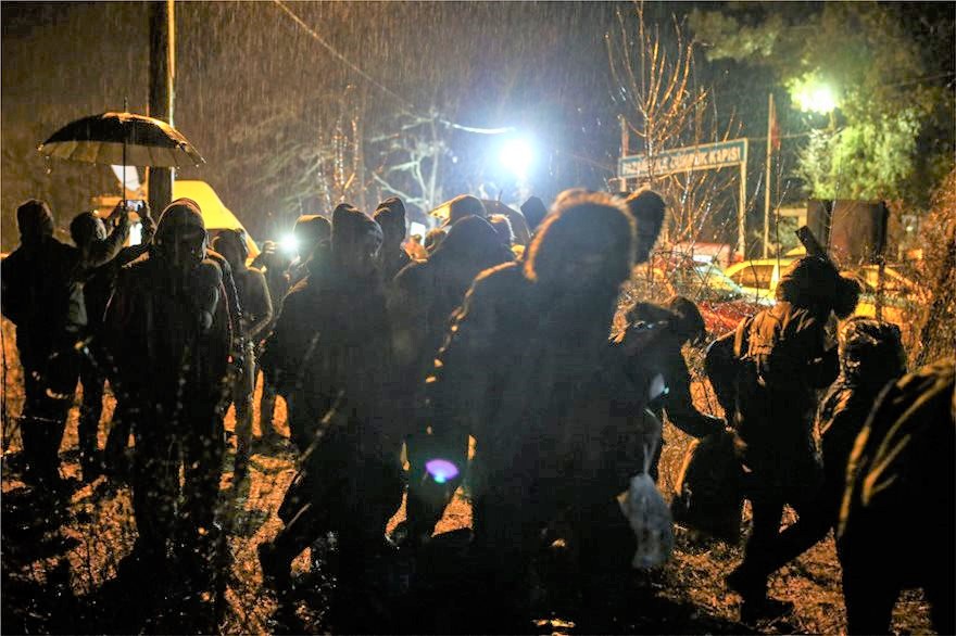 Καστανιές: Αποτράπηκε η είσοδος 100 μεταναστών