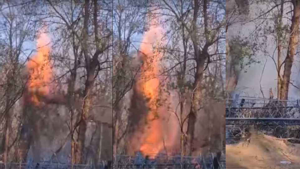 Καστανιές: Μετανάστες επιχείρησαν να ρίξουν φλεγόμενο δέντρο στον φράκτη