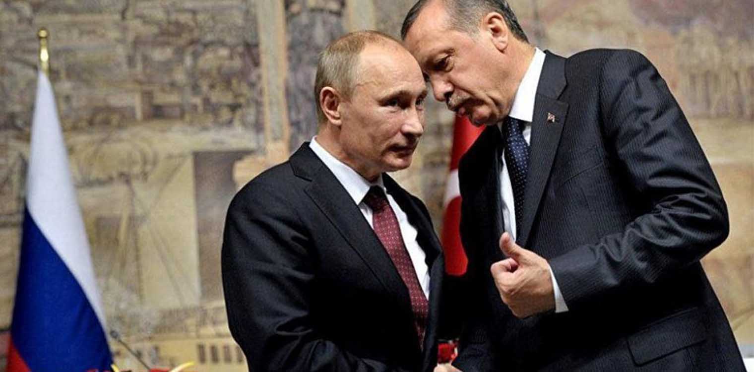 Πούτιν σε Ερντογάν: Συλλυπητήρια για τον θάνατο των στρατιωτικών σας στην Συρία