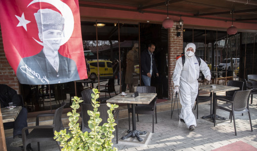 Κορωνοϊός: Η Tουρκία πρώτη στον κόσμο στην ταχύτητα εξάπλωσης του ιού