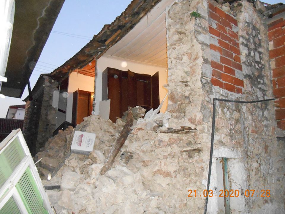 Σεισμός 5,6 Ρίχτερ Καναλάκι: Άρχισε η καταγραφή των ζημιών (φωτογραφίες)