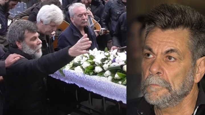 Ανατριχιαστικό: Ο Λ. Καλομοίρης λέει μαντινάδες σε κηδεία πριν το διπλό φονικό