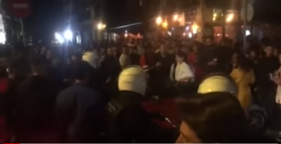 Ένταση και μπουνιές σε πάρτι με take away ποτά στη Θεσσαλονίκη (Βίντεο)