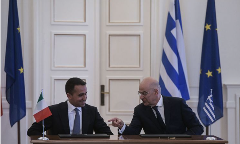 Υπεγράφη η ιστορική συμφωνία οριοθέτησης ΑΟΖ μεταξύ Ελλάδας- Ιταλίας