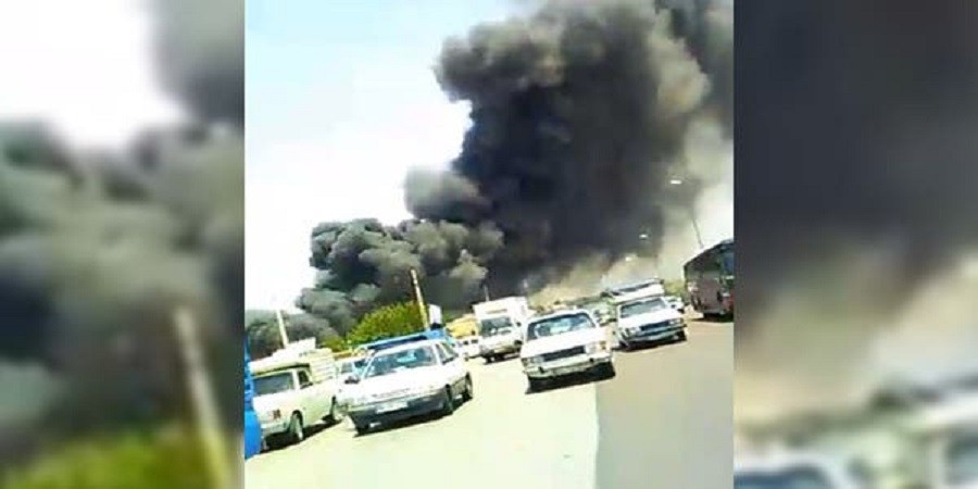 Πυρκαγιά σε εργοστάσιο σελοφάν στο Ιράν