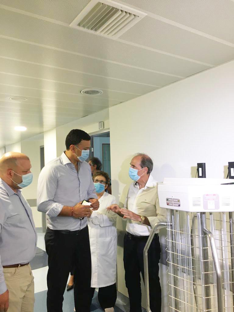 Ο υπουργός Υγείας επισκέφτηκε το υπό αναβάθμιση νοσοκομείο Βούλας