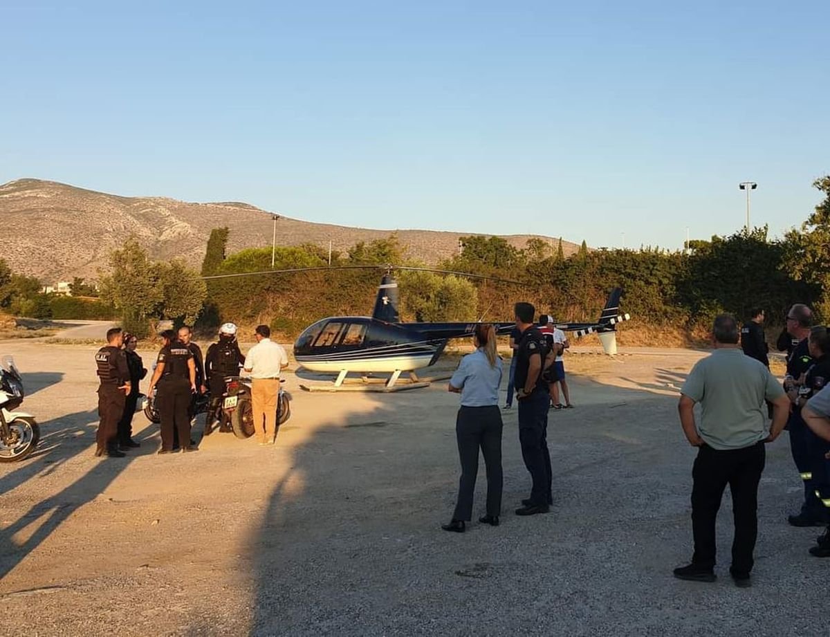 Αποφεύχθηκε τραγωδία: Ελικόπτερο έκανε αναγκαστική προσγείωση στη Γλυφάδα