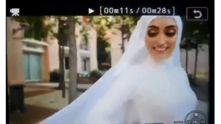 Βηρυτός: Η νύφη έτρεχε να σωθεί από την έκρηξη