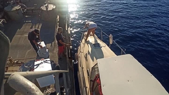 "Ξαναχτύπησαν" οι Κρητικοί - Δεύτερη ημέρα ντελίβερι σε πλοίο του Πολεμικού Ναυτικού - ΦΩΤΟ