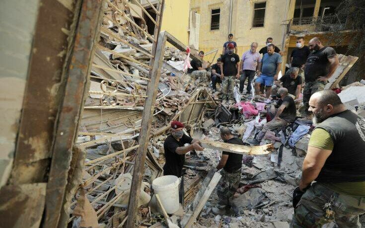 Πληροφορίες για Έλληνα νεκρό και 2 τραυματίες μετά τις φονικές εκρήξεις στη Βηρυτό