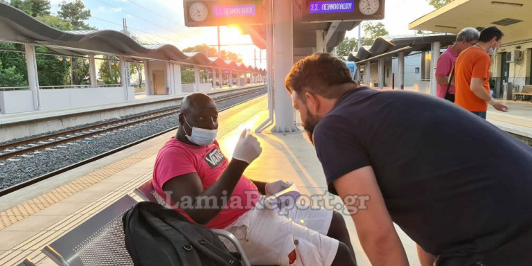 Στη Λαμία πέταξαν από το τρένο 48χρονο μετανάστη γιατί νόμιζαν ότι είχε κορωνοϊό