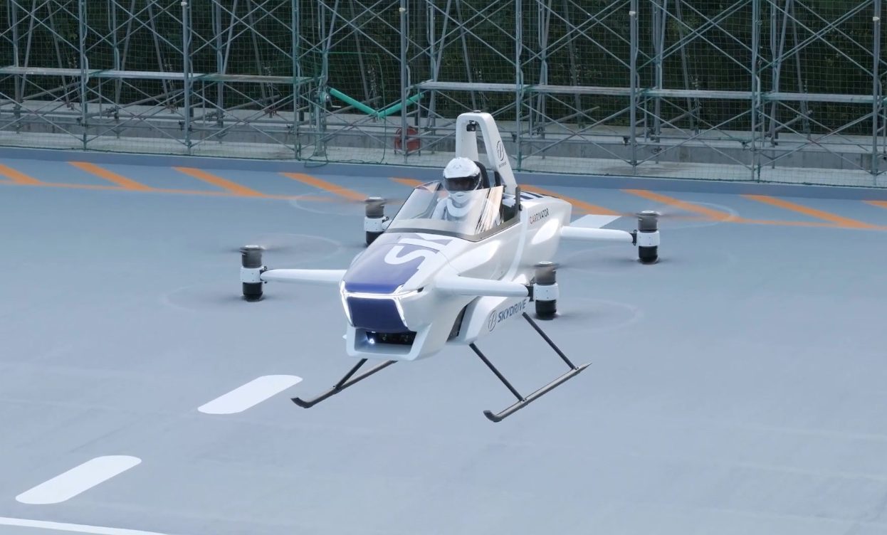 Ιαπωνία: Πτήση τεσσάρων λεπτών για το πρώτο επανδρωμένο ιπτάμενο αυτοκίνητο!(Video)