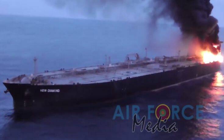 Φωτιά σε τάνκερ στον Ινδικό Ωκεανό – Νεκρός Φιλιππινέζος ναυτικός, πέντε Έλληνες στο πλήρωμα
