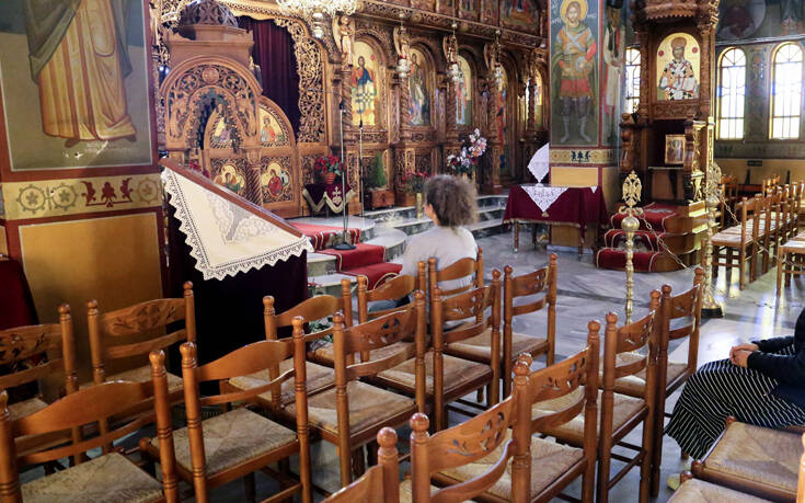 Θεσσαλονίκη:«Δεν μεταδίδεται ο κορωνοϊός μέσα στο ναό, ανακοίνωσαν οι μοναχοί