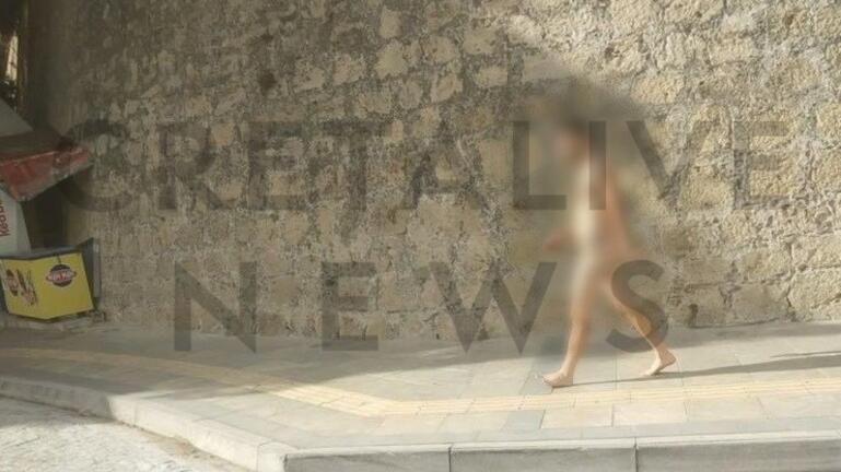 Κρήτη: Άνδρας διέσχισε ολόγυμνος το μισό Ηράκλειο! (φωτό)