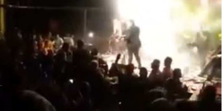 Εικόνες συνωστισμού Άργος
