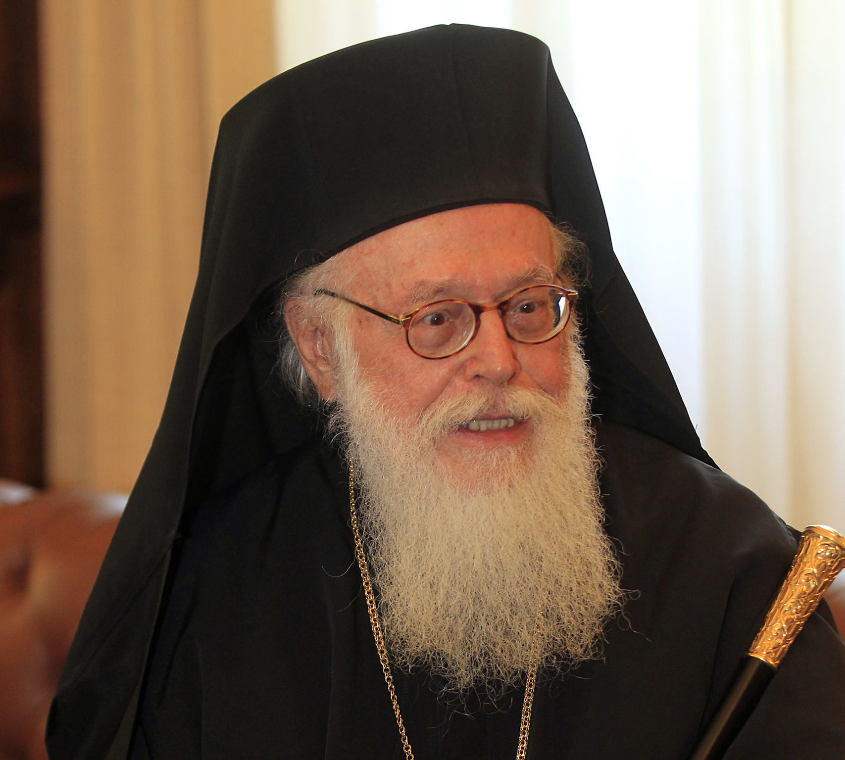 Αρχιεπίσκοπος Αναστάσιος:  Η ευγνωμοσύνη του προς το προσωπικό της ΜΕΘ του Ευαγγελισμού