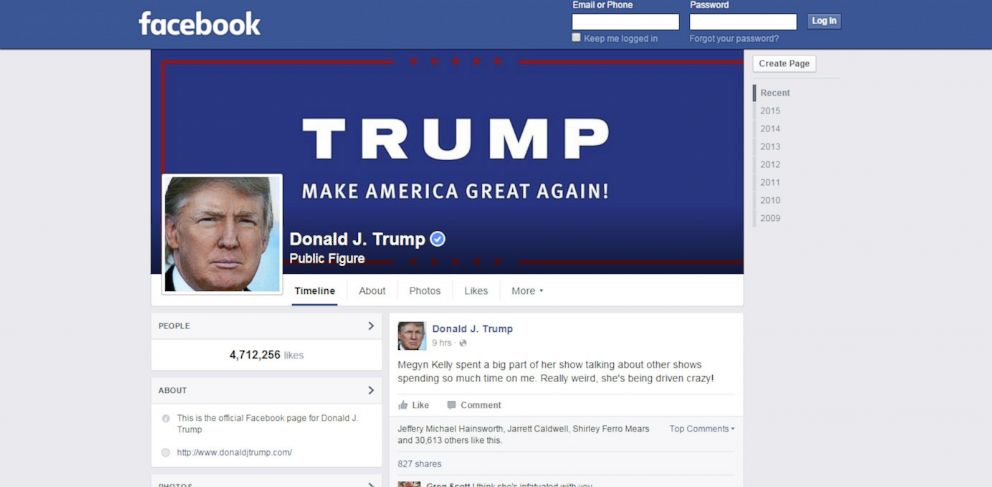 Facebook και Twitter κόβουν "ύποπτες" αναρτήσεις Τραμπ