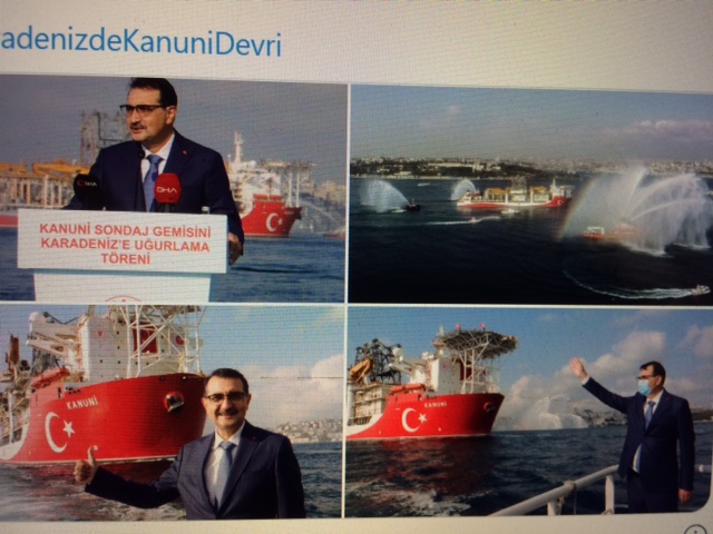 Ξεκίνησε το ταξίδι του το τρίτο τουρκικό γεωτρύπανο "Κανουνί"