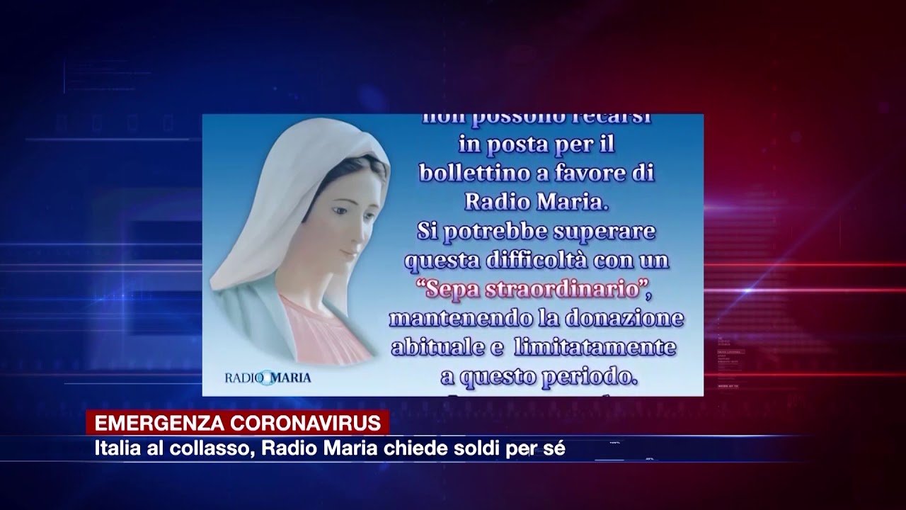Ραδιοφωνικός σταθμός στην Ιταλία  με την ακροαματικότητα στα ύψη: «Ο κορωνοϊός είναι μία συνωμοσία των άθεων»