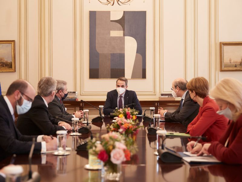Συνάντηση Μητσοτάκη με τον Υπουργό Ενέργειας των ΗΠΑ στο Μαξίμου - Η ατζέντα συζήτησης