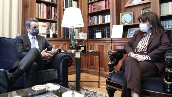 Δηλώσεις Κ. Μητσοτάκη, στη συνάντηση με την Πρόεδρο της Δημοκρατίας, Κατερίνα Σακελλαροπούλου