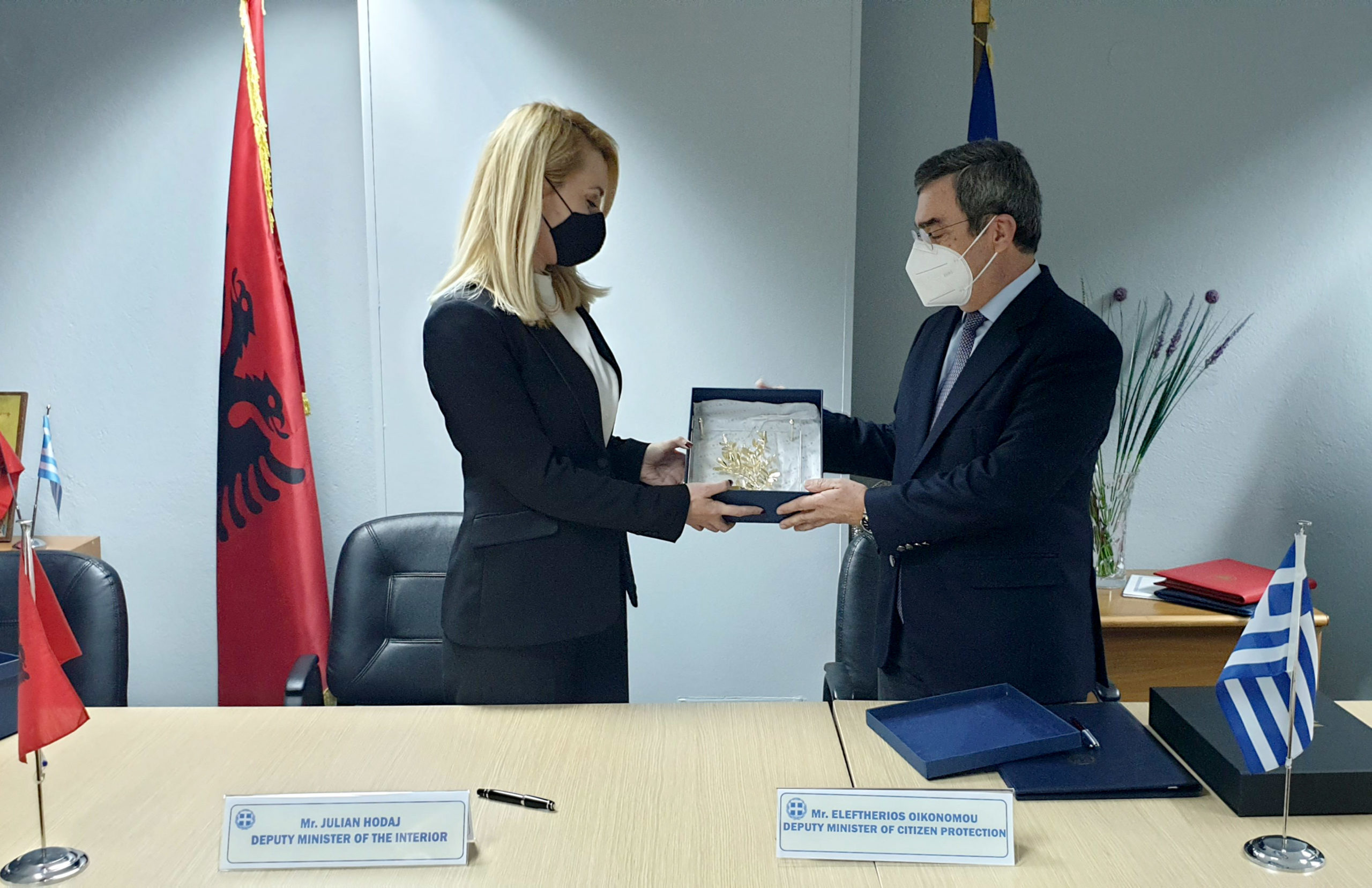 Συμφωνία Ελλάδας-Αλβανίας για την πάταξη του οργανωμένου εγκλήματος