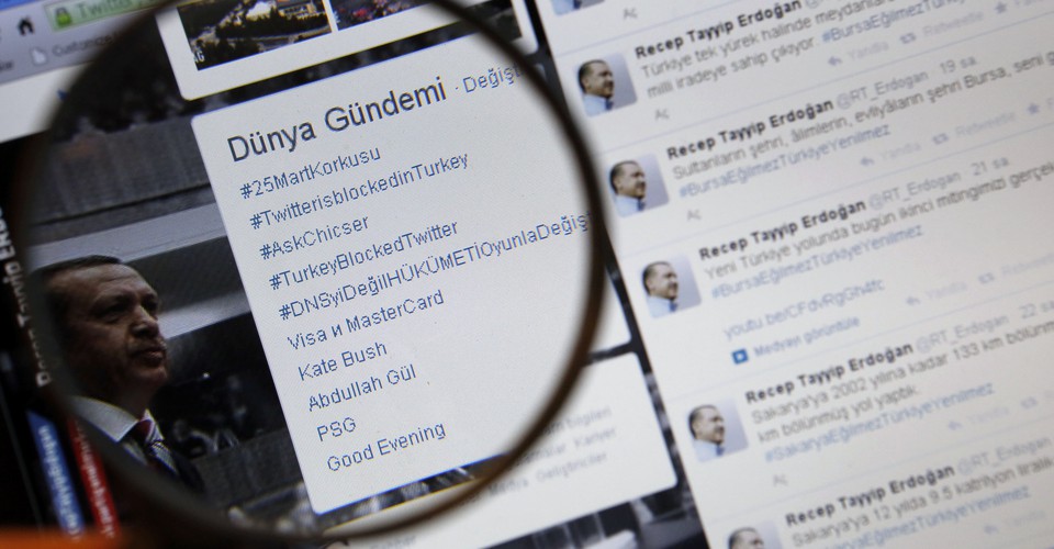 Η Τουρκία απαγορεύει τις διαφημιστικές καταχωρήσεις σε Twitter, Periscope και Pinterest